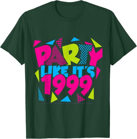 Party Like Its 1999 - Funky1 PBG Design T-Shirt - T-Shirt | Forest