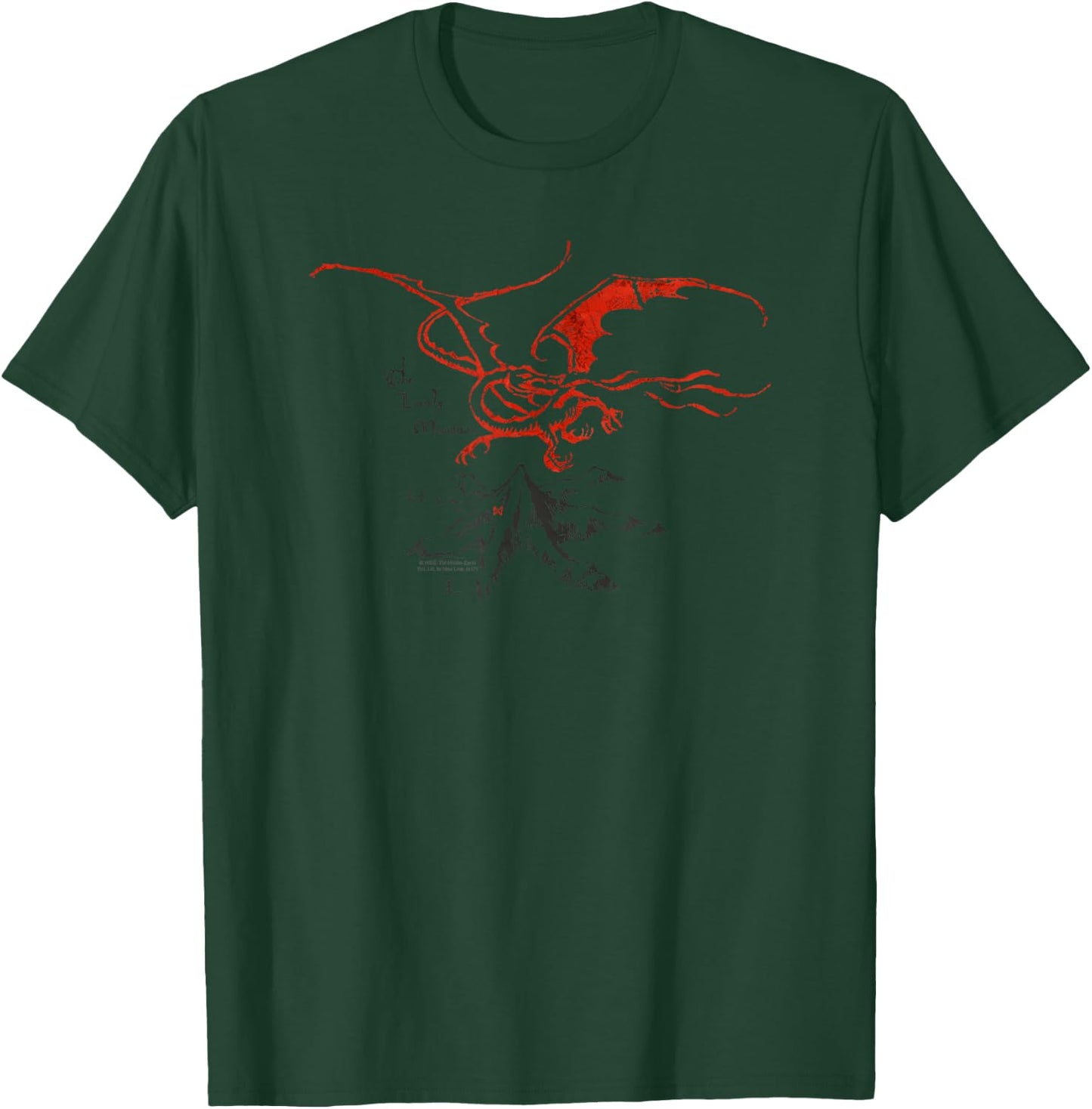 Hobbit Smaug T-Shirt - T-Shirt | Forest