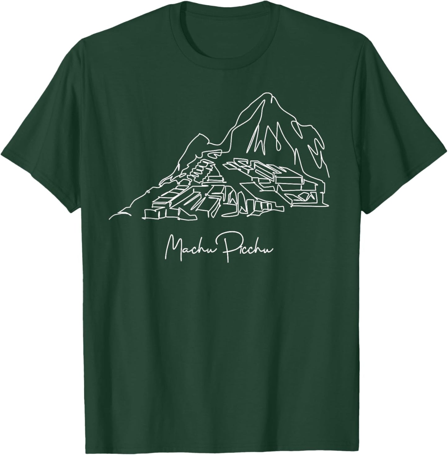 Travel Peru Lima Machu Picchu Cusco Family Vacation Souvenir T-Shirt - T-Shirt | Forest