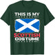 This Is My Scottish Costume Scotland T-Shirt - T-Shirt | Forest