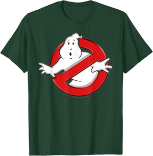 Ghostbusters Classic Movie Logo Poster T-Shirt - T-Shirt | Forest