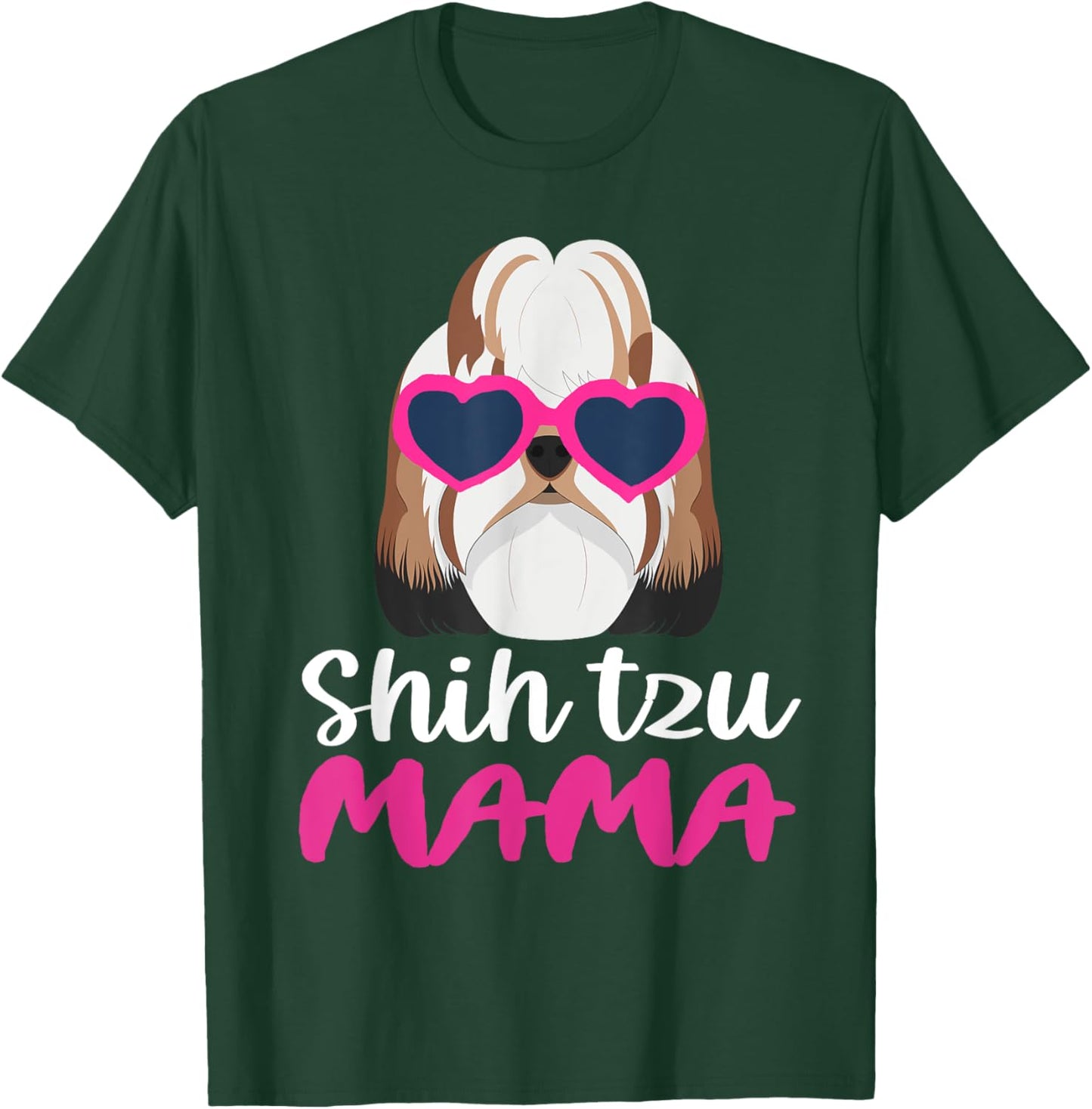 Shih Tzu Mama T-Shirt - T-Shirt | Forest