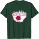 Barcelona City Skyline Soccer Sports Fans Cool T-Shirt - T-Shirt | Forest