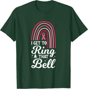 Ring That Bell Last Day Of Chemo Survivor End Of Chemo T-Shirt - T-Shirt | Forest