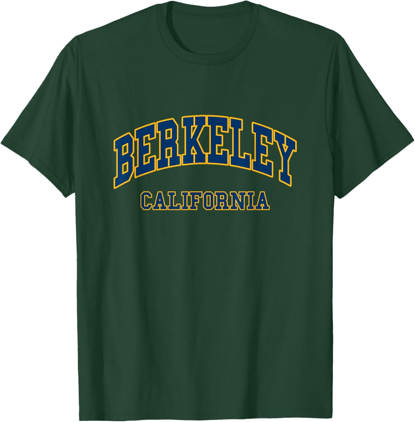 Berkeley - California - Throwback Design - Classic T-Shirt - T-Shirt | Forest