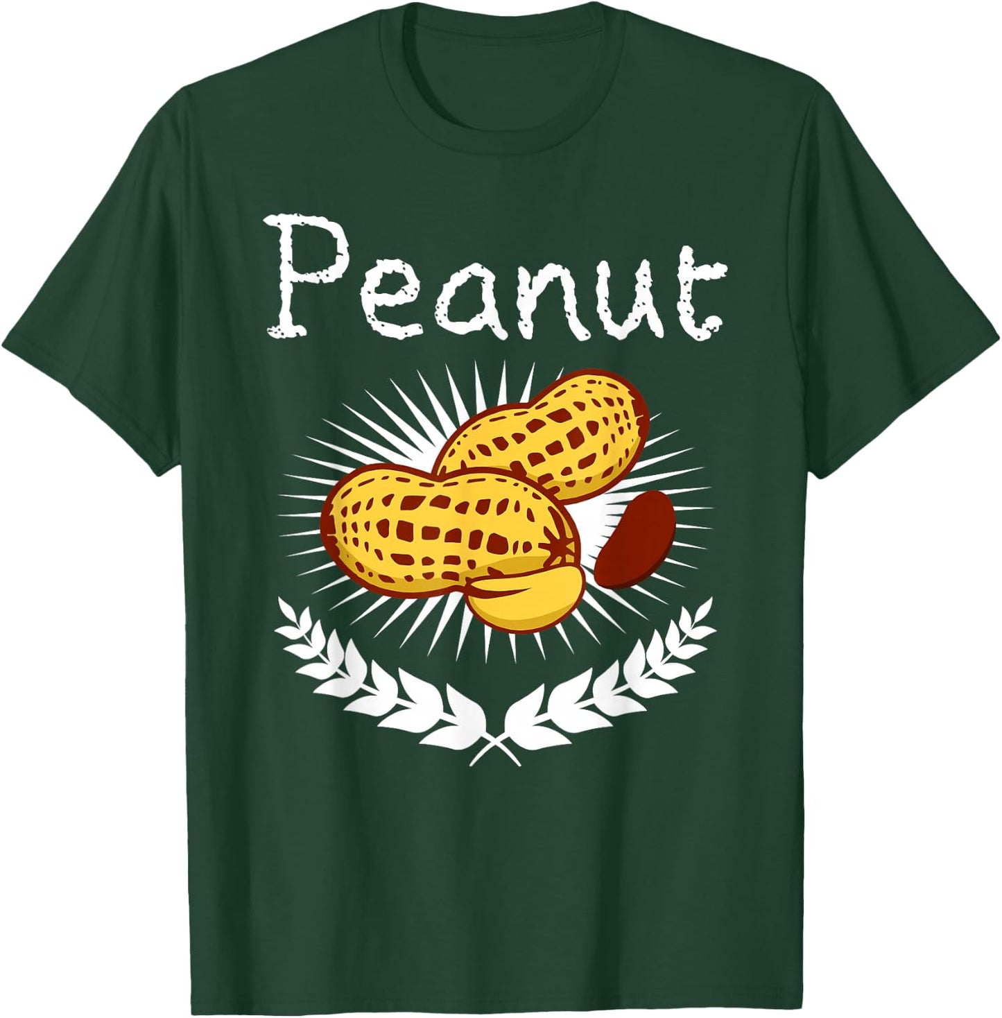 Peanut Graphic gift, Nut design, Peanut design T-Shirt - T-Shirt | Forest