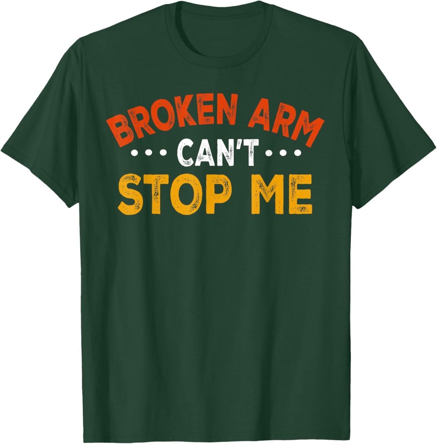 Funny Broken Arm Get Well Soon Teens Kids Post Surgery Gifts T-Shirt - T-Shirt | Forest