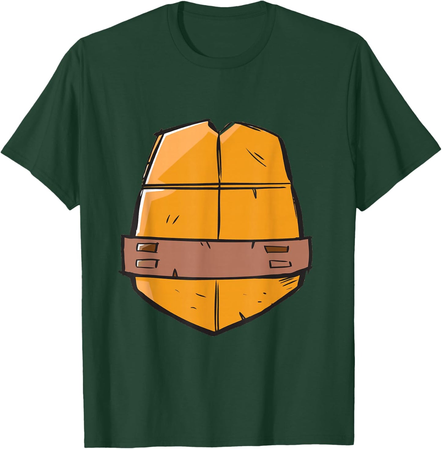 TMNT Ninja Turtle Costume With Shell T-Shirt - T-Shirt | Forest
