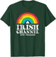 Irish Channel New Orleans Vintage St Patrick's Day Rainbow T-Shirt - T-Shirt | Forest