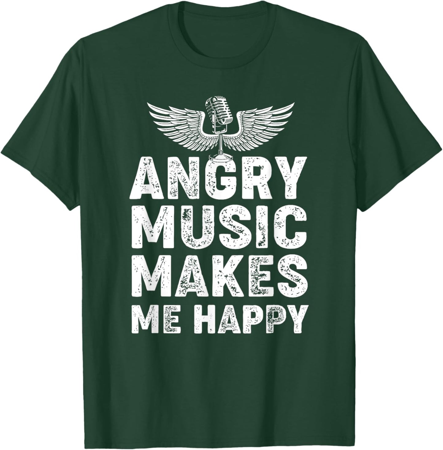 Heavy-Metal Festival Death-Metal Band Angry Music T-Shirt - T-Shirt | Forest