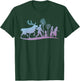 Disney Frozen 2 Characters Gradient Silhouette T-Shirt - T-Shirt | Forest