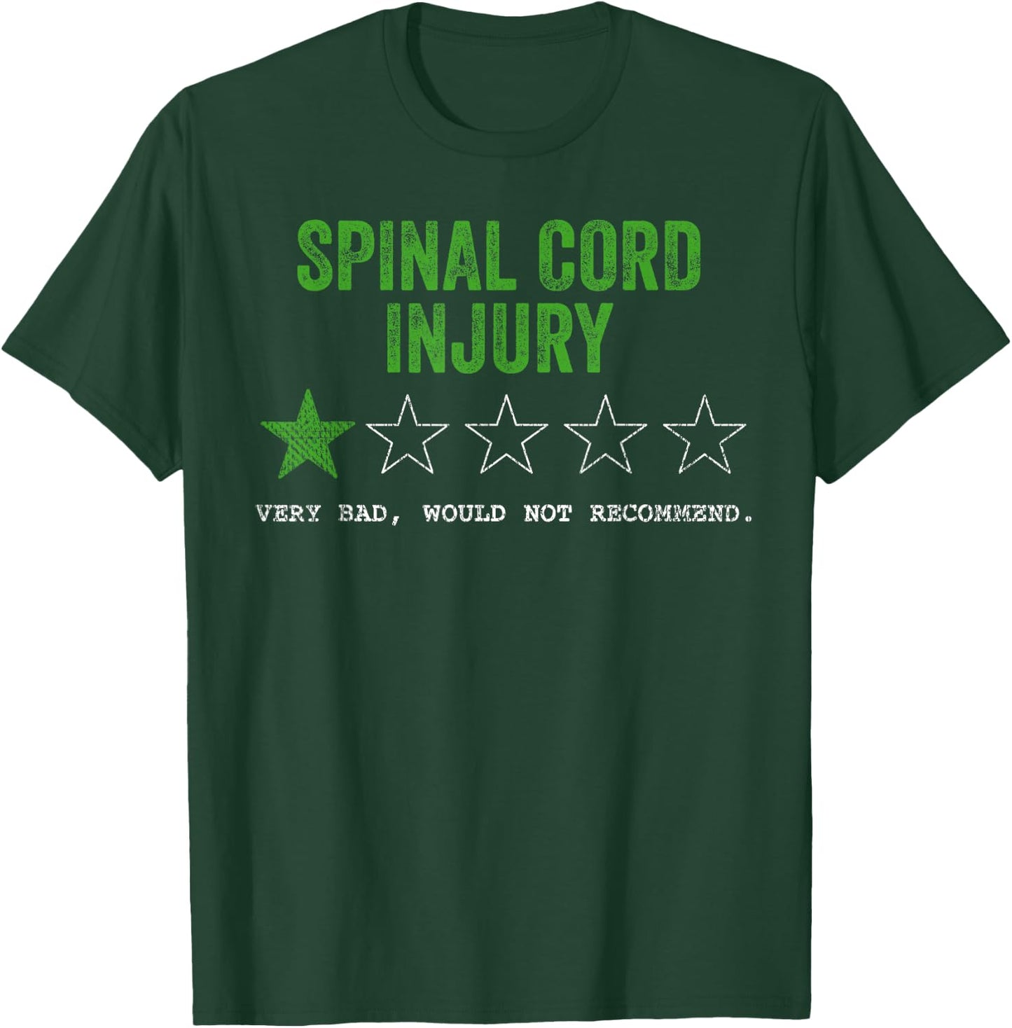 Tu Spinal Cord Injury Awareness Month Costume Ribbon T-Shirt - T-Shirt | Forest
