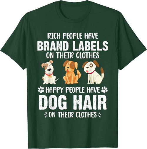 Rich People Have Brand Labels On Their Clothes Happy People