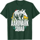 Aardvark Squad Animal Retro Vintage Nature Wildlife T-Shirt - T-Shirt | Forest