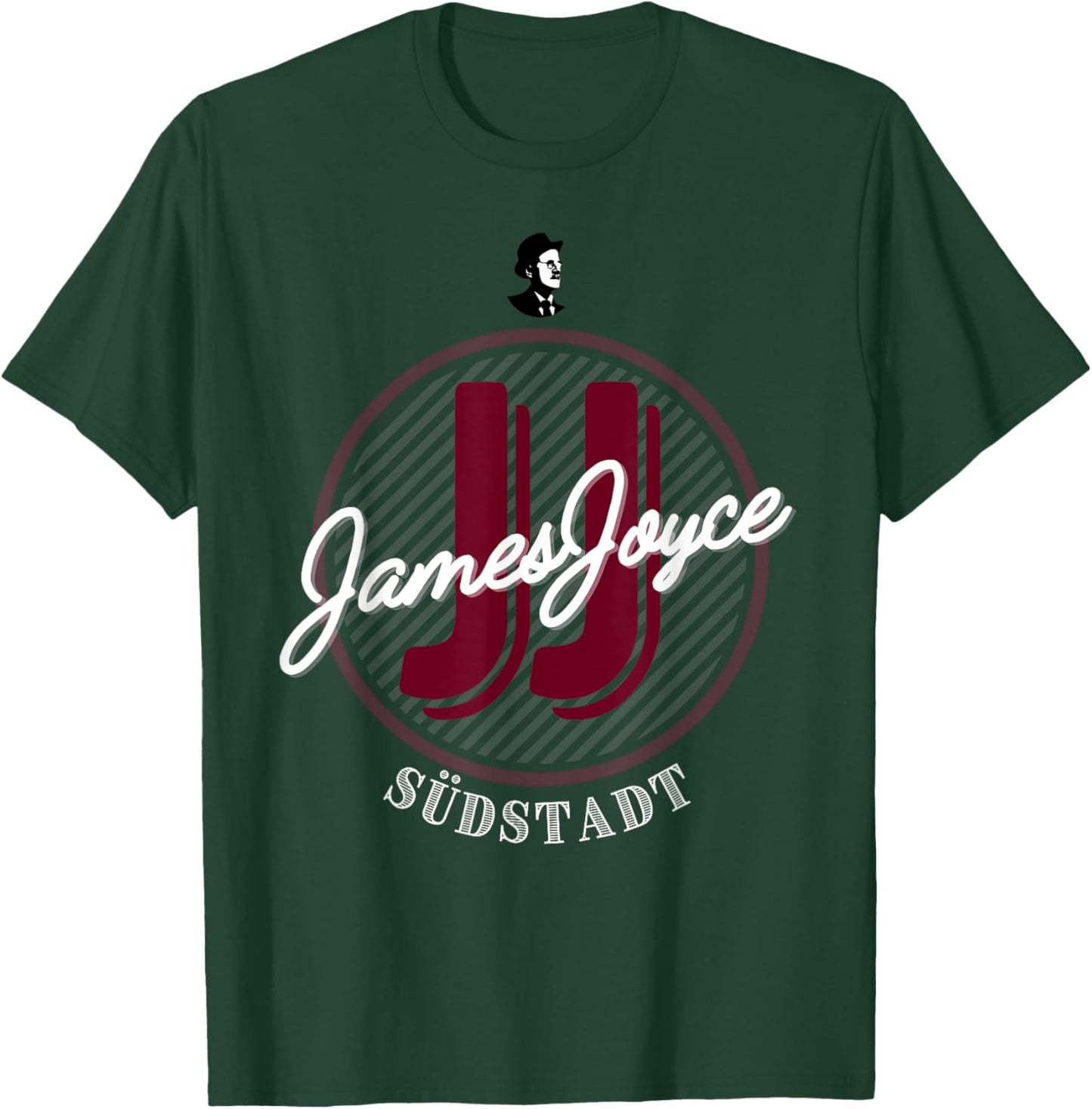 James Joyce Pub Cologne Südstadt Team Crew Merch T-Shirt - T-Shirt | Forest