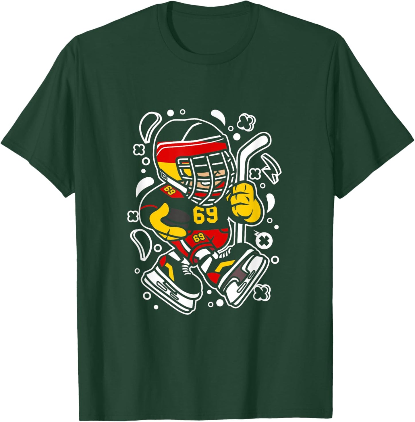 Germany Hockey Kid T-Shirt - T-Shirt | Forest