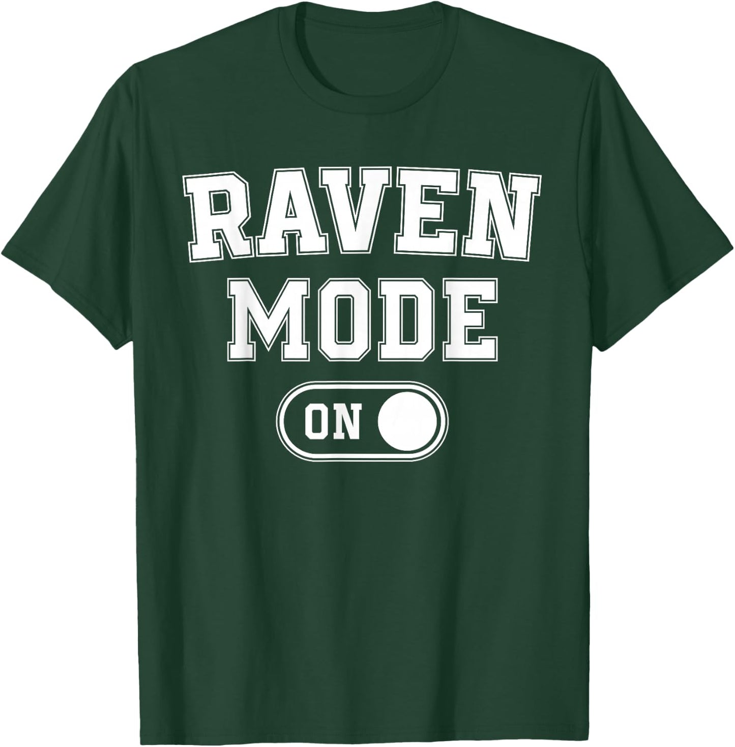 Raven Mode On Costume Funny Clever Corvid Gift Animal Lover T-Shirt - T-Shirt | Forest