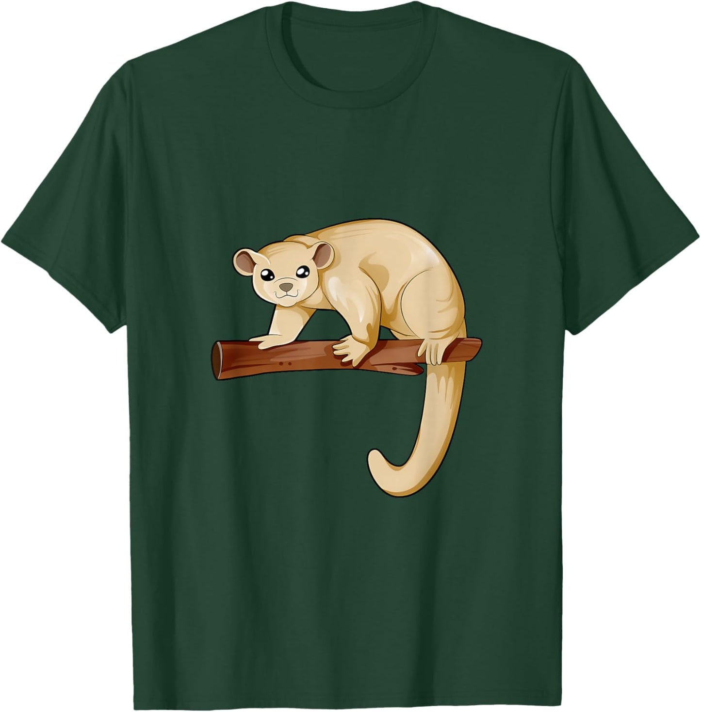 Cartoon Kinkajou T-Shirt - T-Shirt | Forest