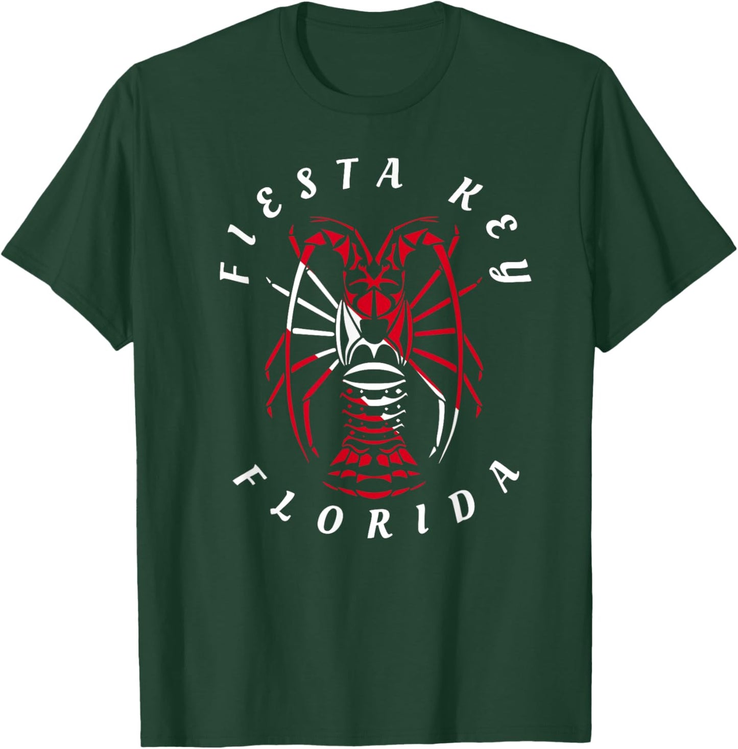 Fiesta Key Florida Keys Spiny Lobster Lobstering Diving T-Shirt - T-Shirt | Forest