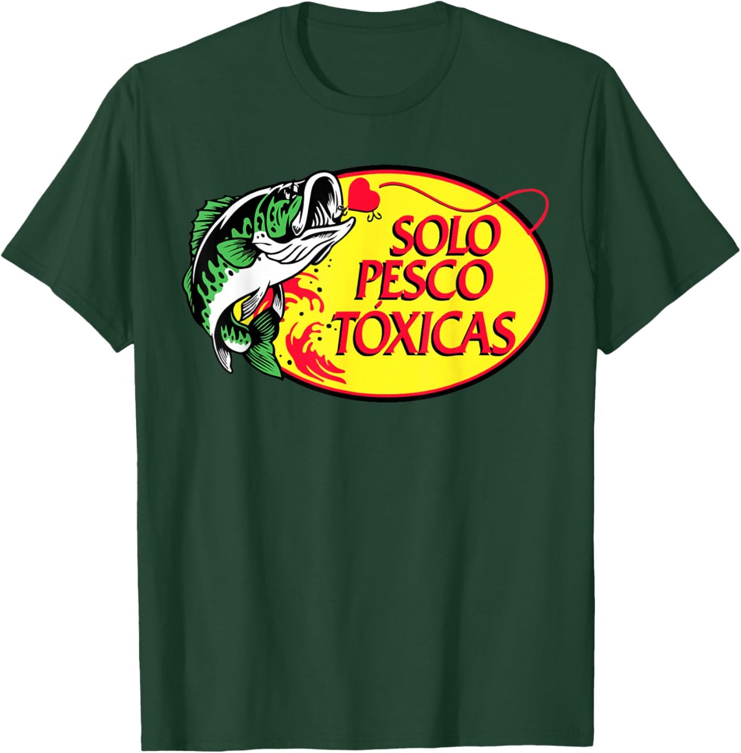 Solo Pesco Toxicas T-Shirt - T-Shirt | Forest