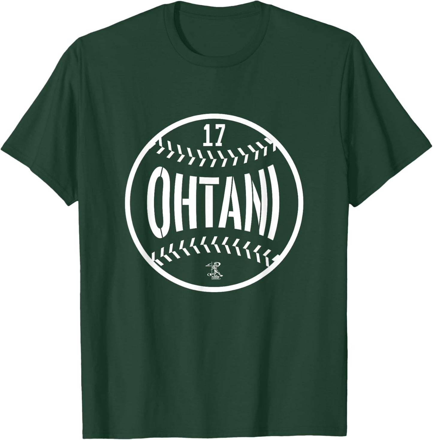 Shohei Ohtani Baseball Line Gameday T-Shirt - T-Shirt | Forest