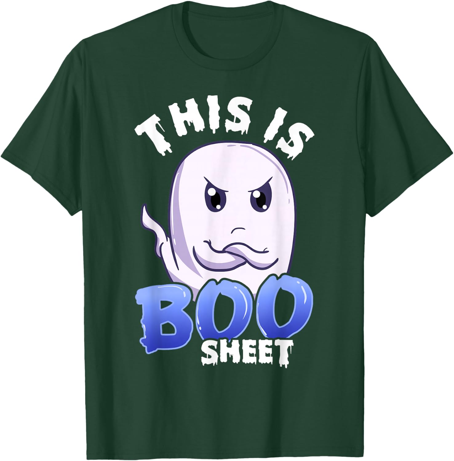 This Is Boo Sheet Boo Sheet HALLOWEEN GHOST T-Shirt - T-Shirt | Forest