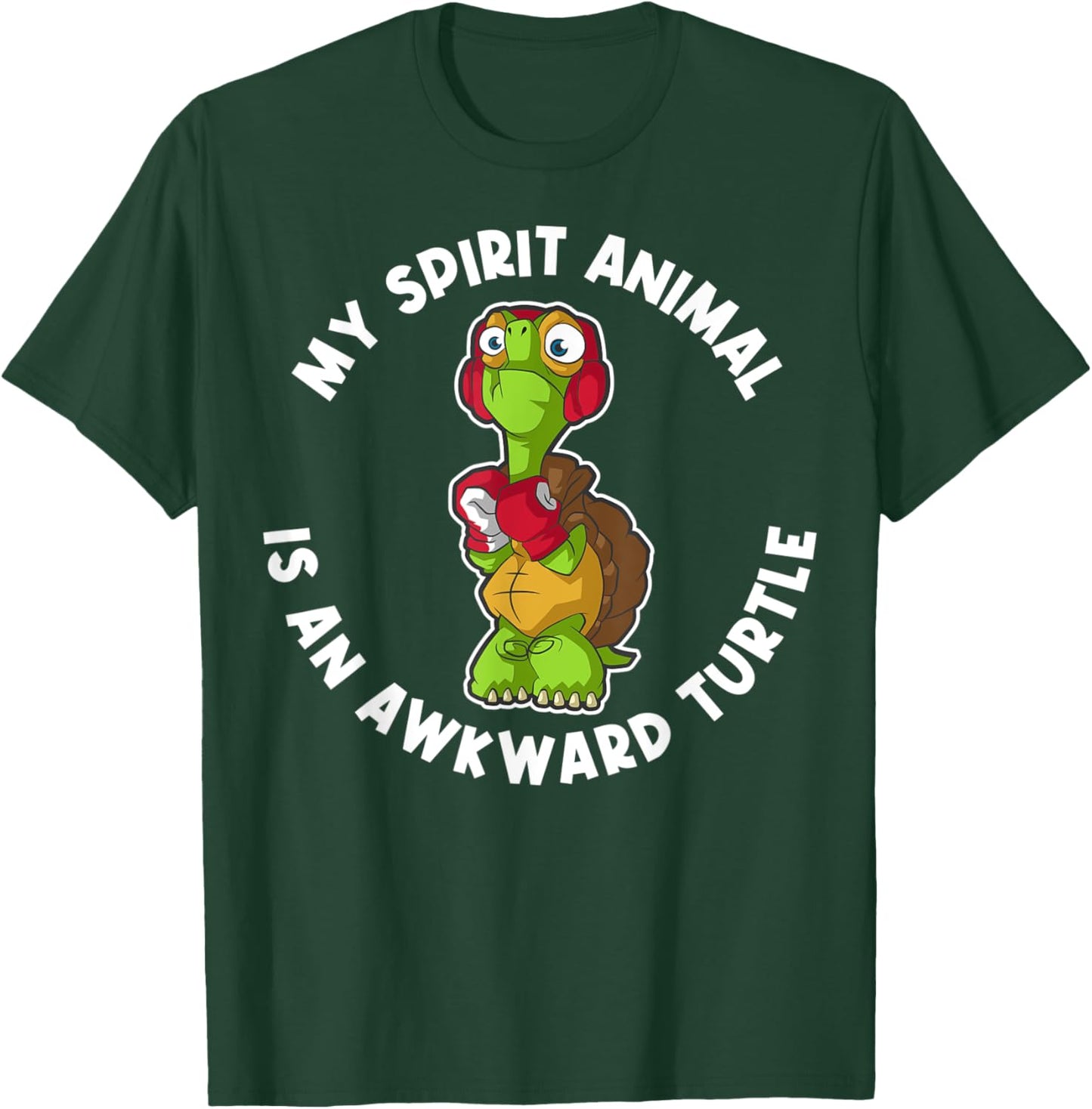 Awkward Turtle T-Shirt - T-Shirt | Forest
