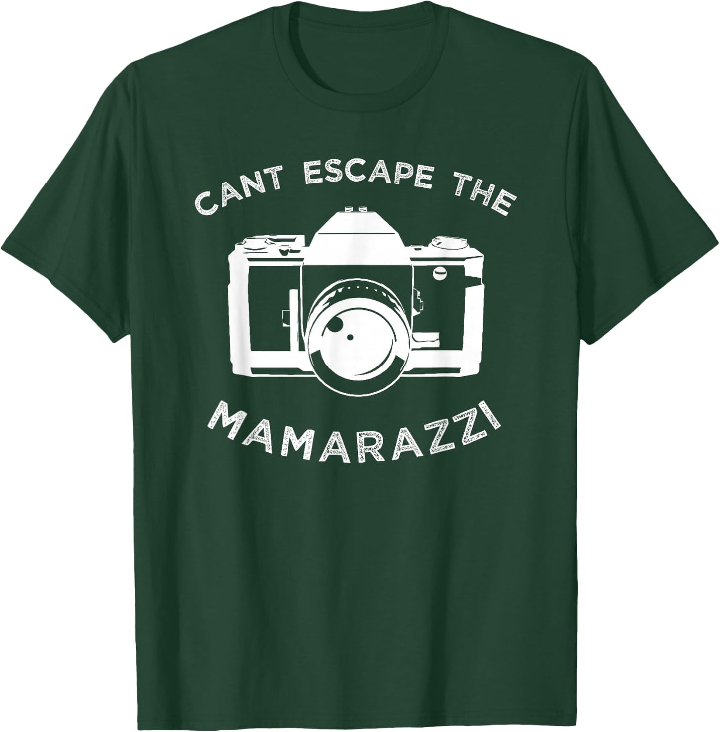 Funny Mom Photography Paparazzi Pun T-Shirt - T-Shirt | Forest