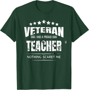 I'm a Teacher and a Veteran Women T-Shirt - T-Shirt | Forest