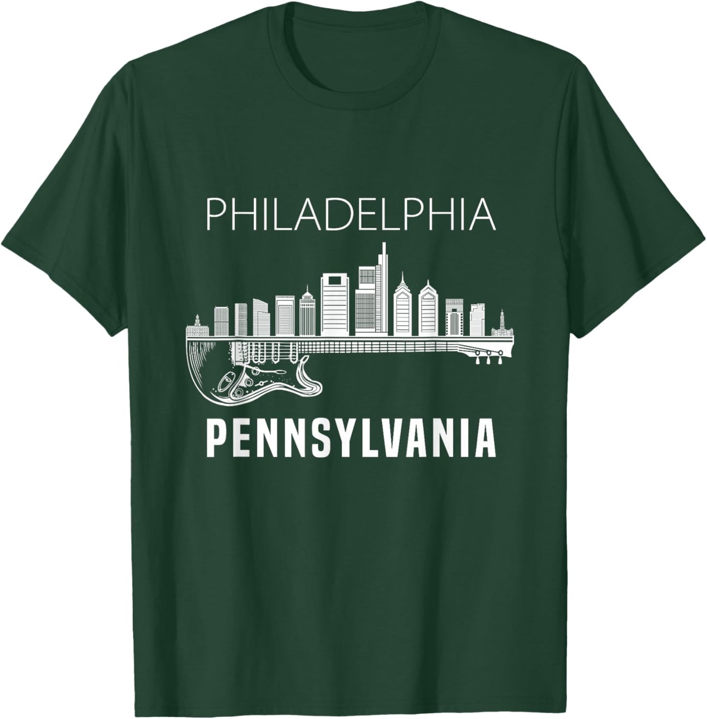 Philadelphia Pennsylvania Skyline Philadelphia Souvenir T-Shirt - T-Shirt | Forest