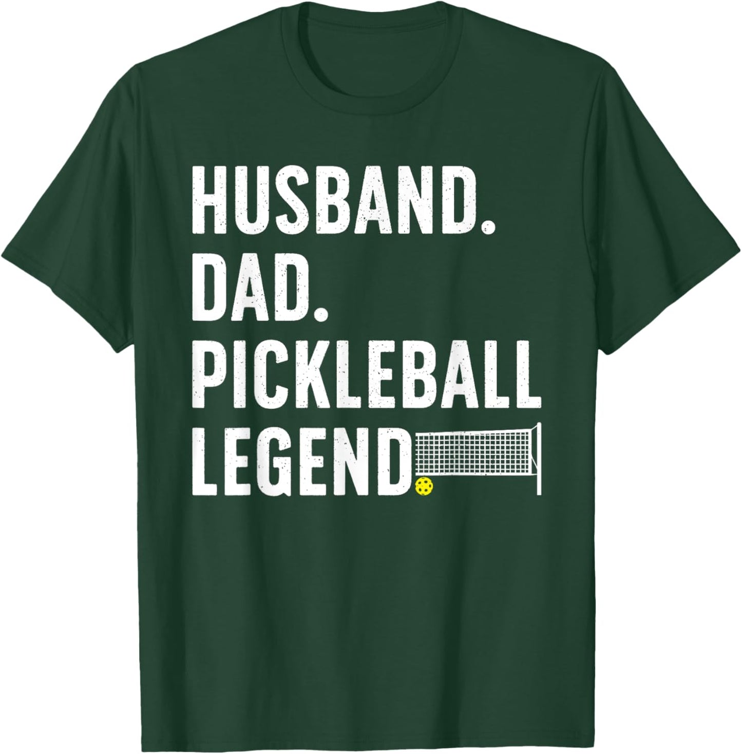 Pickleball Art For Husband Men Pickle Ball Pickleball Lover T-Shirt - T-Shirt | Forest