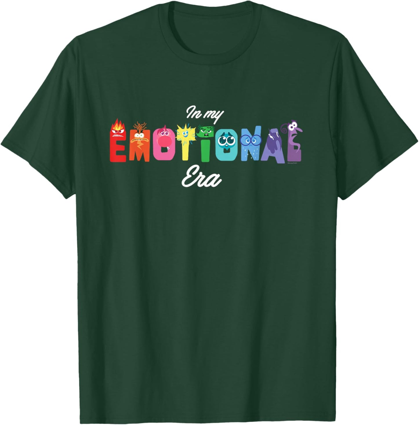 Disney & Pixar’s Inside Out 2 Emotions in My Emotional Era T-Shirt - T-Shirt | Forest
