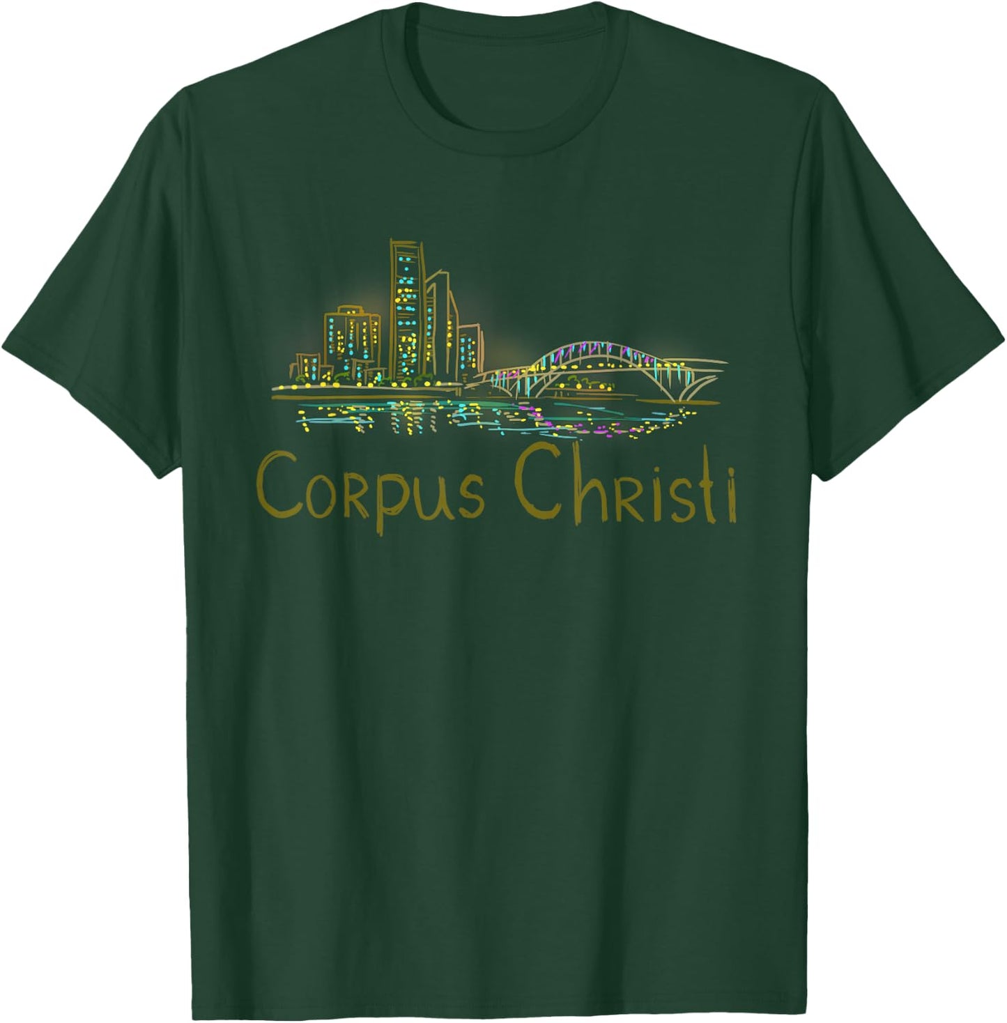 Corpus Christi City Texas souvenir gift women T-Shirt - T-Shirt | Forest