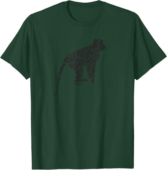 Vintage Distressed Monkey T-Shirt - T-Shirt | Forest