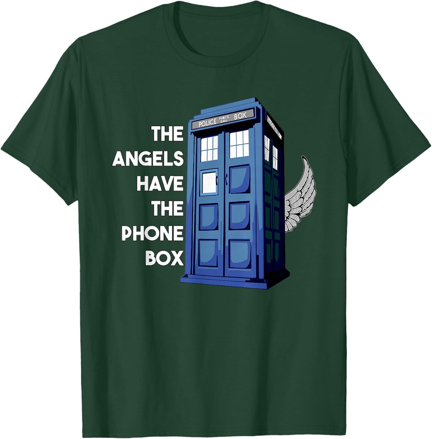 The Angels Have The Phone Box T-Shirt - T-Shirt | Forest