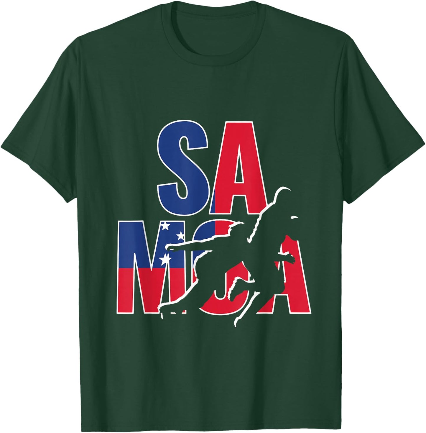 Samoa Rugby 2019 Union | Fans Kit for Samoan Supporters T-Shirt - T-Shirt | Forest