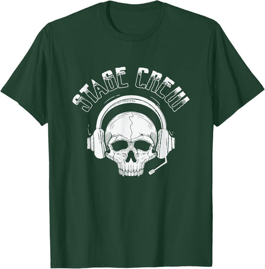 Stage Crew Theatre Manager Theater Staff Member Drama Stage T-Shirt - T-Shirt | Forest