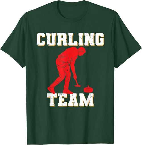 Curling Player Winter Sports