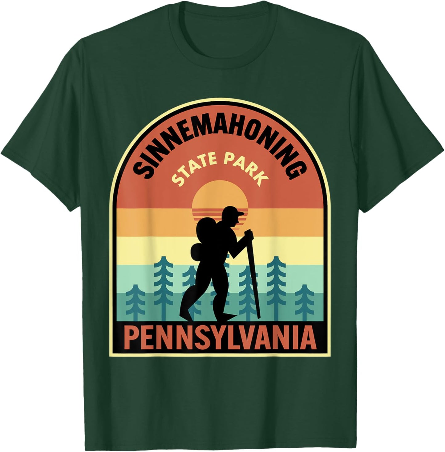Sinnemahoning State Park PA Retro T-Shirt - T-Shirt | Forest