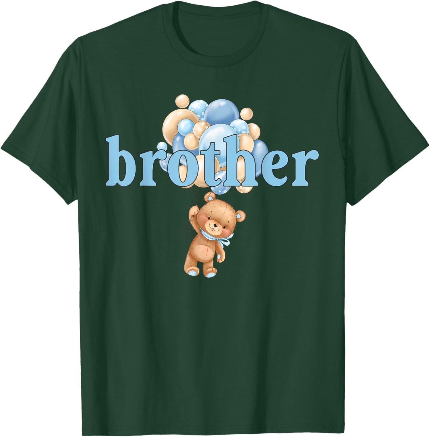 Brother Teddy Bear 1st Birthday Boy Family Matching T-Shirt - T-Shirt | Forest