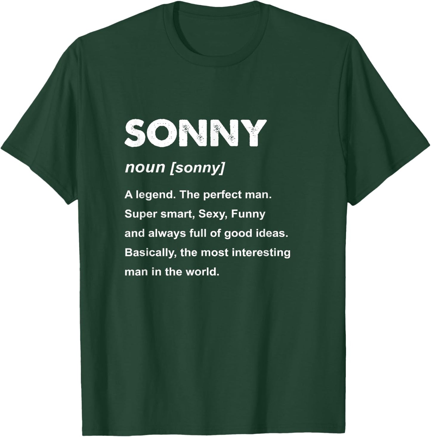 Sonny Name T-Shirt - T-Shirt | Forest