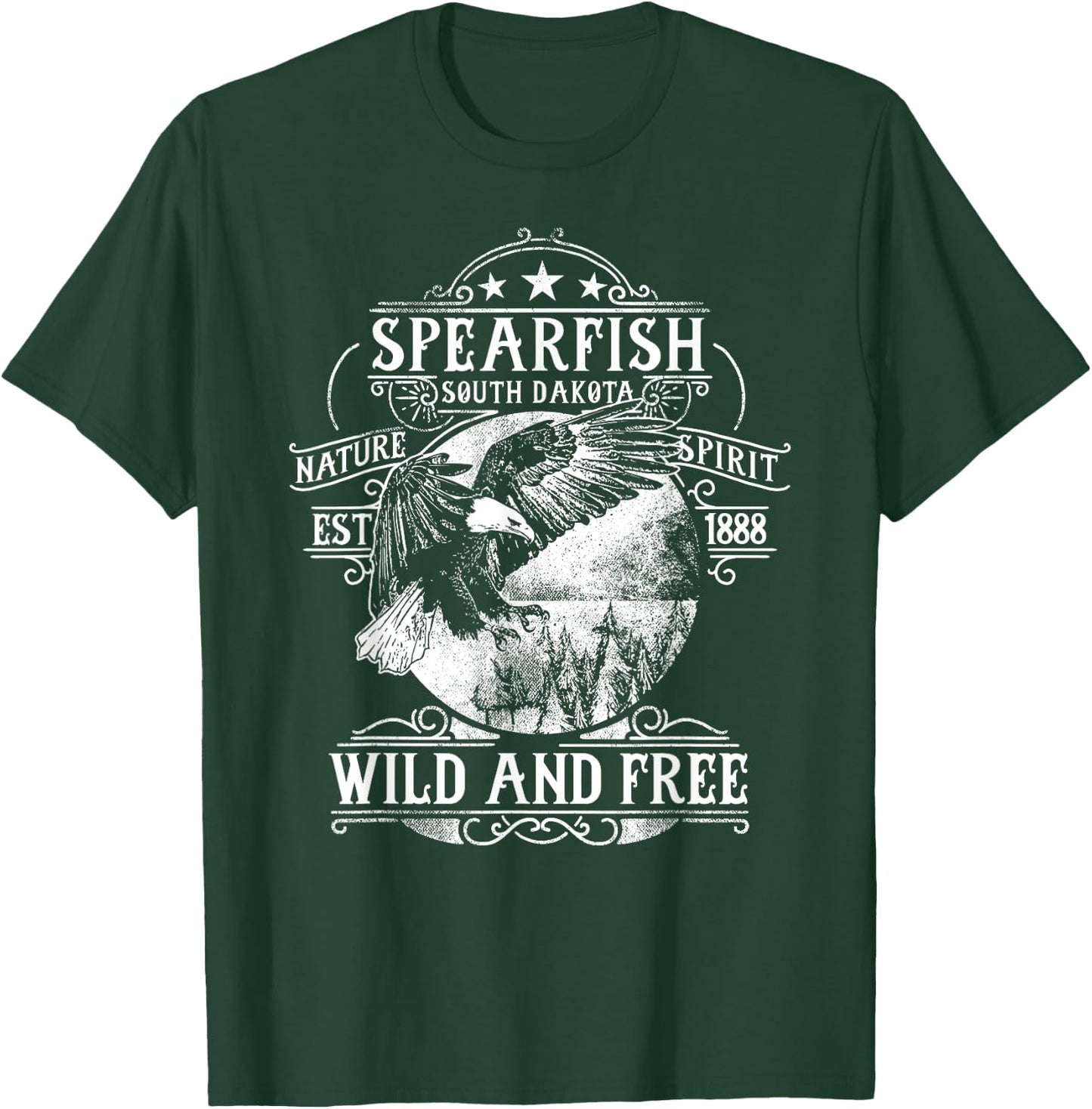 Spearfish South Dakota T-Shirt - T-Shirt | Forest