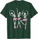 Ballerina Skeletons Dancing Halloween Ballerina Skeleton T-Shirt - T-Shirt | Forest