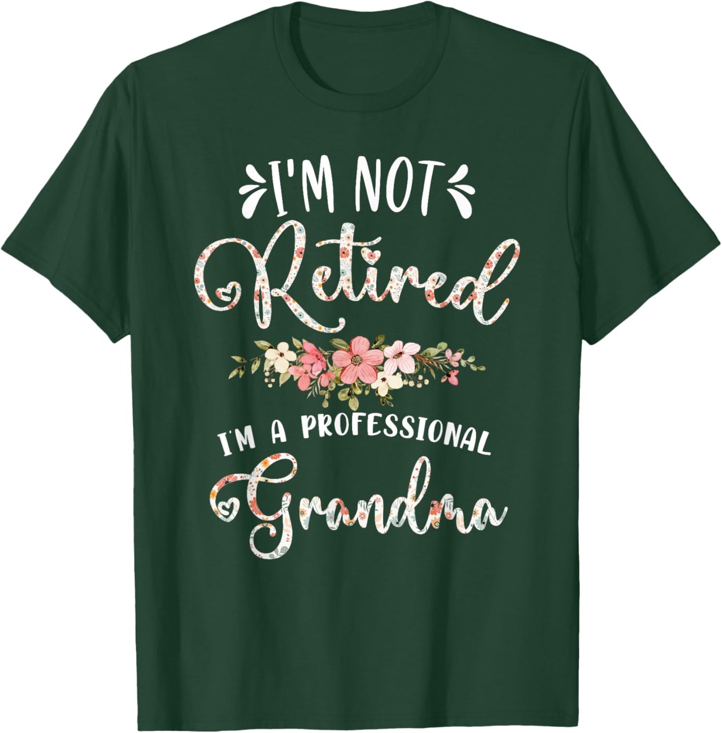 Mother's Day Grandma Gifts Professional Adult Women's Black T-Shirt - T-Shirt | Forest