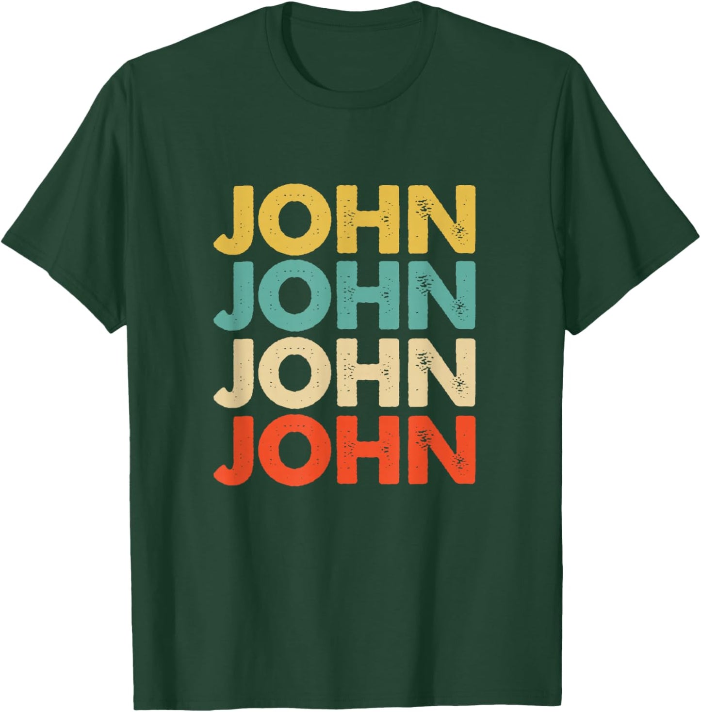 John Name T-Shirt - T-Shirt | Forest