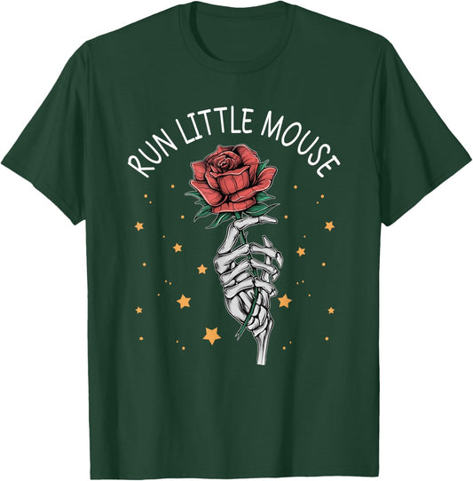Run Little Mouse, Book Lover, Smut Reader T-Shirt - T-Shirt | Forest
