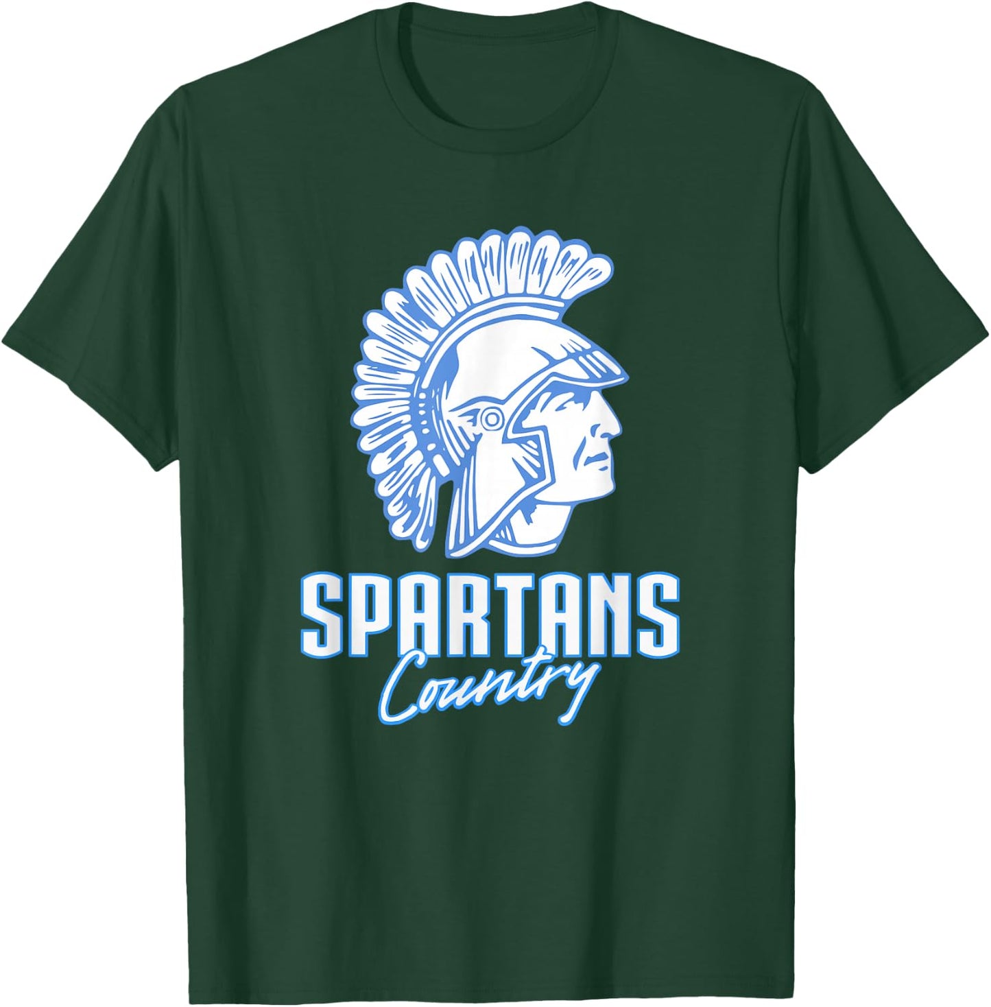 Lake Forest Spartans Logo Country HS T-Shirt - T-Shirt | Forest