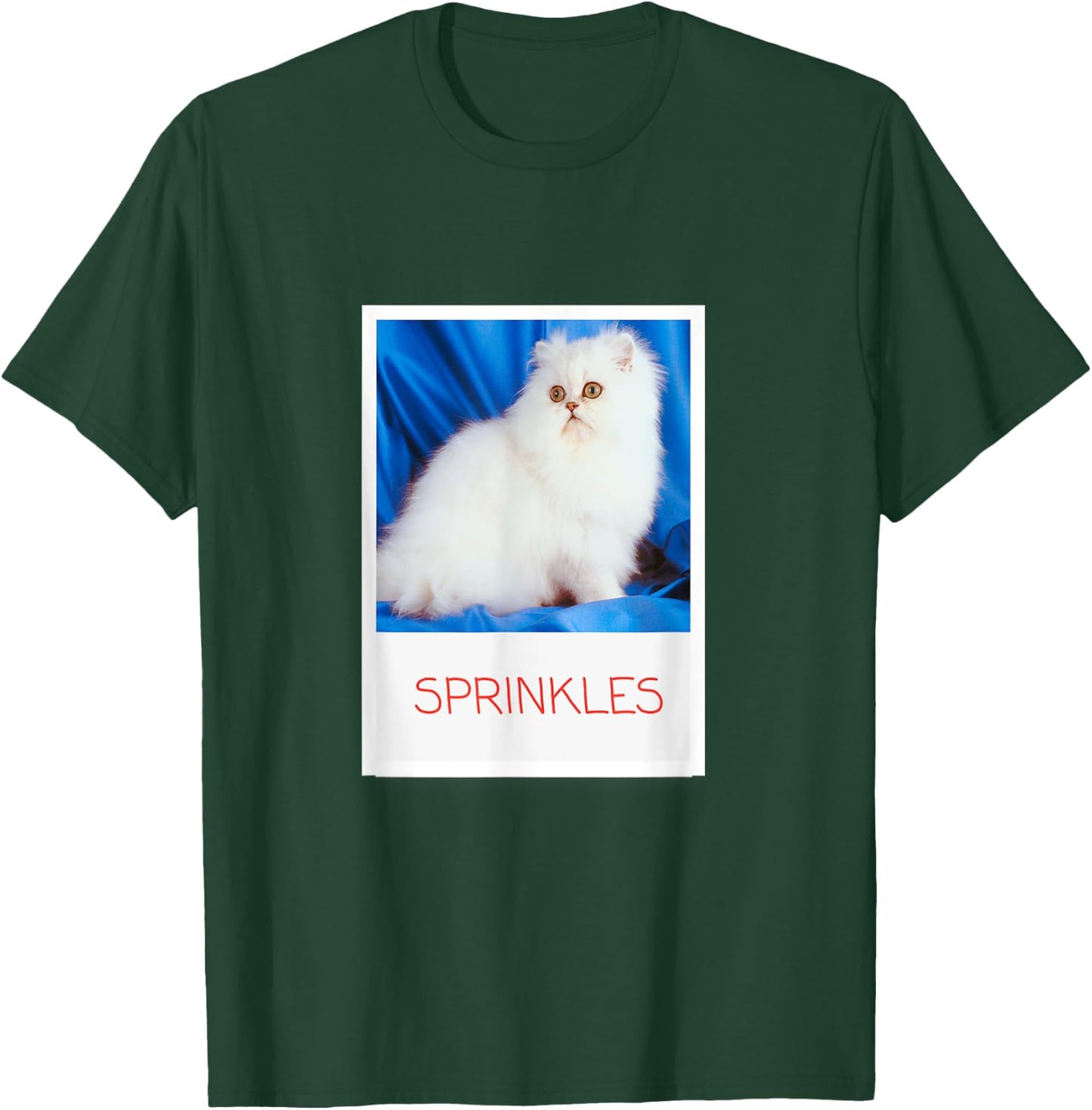 Sprinkles The Cat Angela Fun Run Women Girls Kids T-Shirt - T-Shirt | Forest