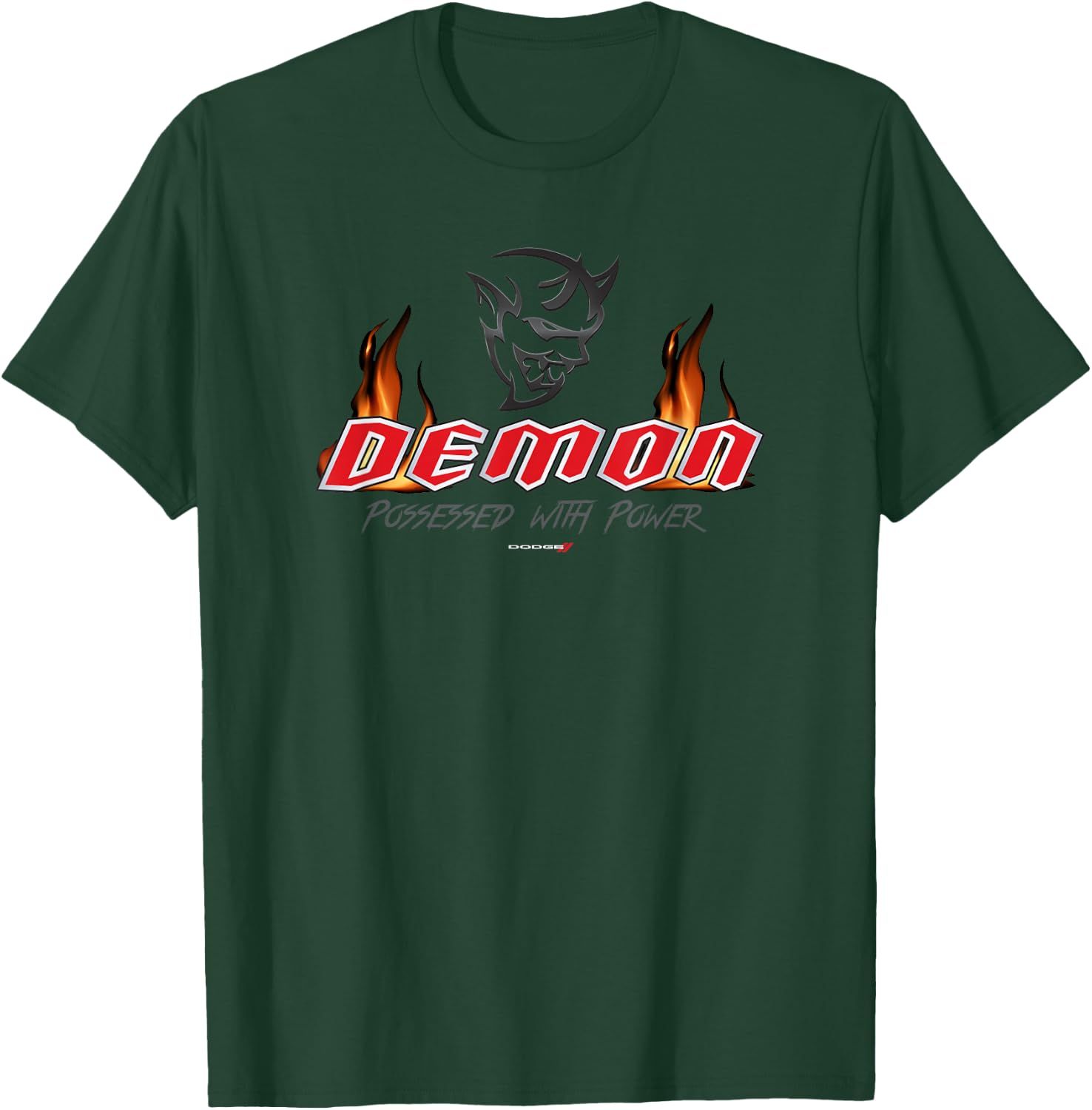 Dodge Demon Possessed With Power T-Shirt - T-Shirt | Forest