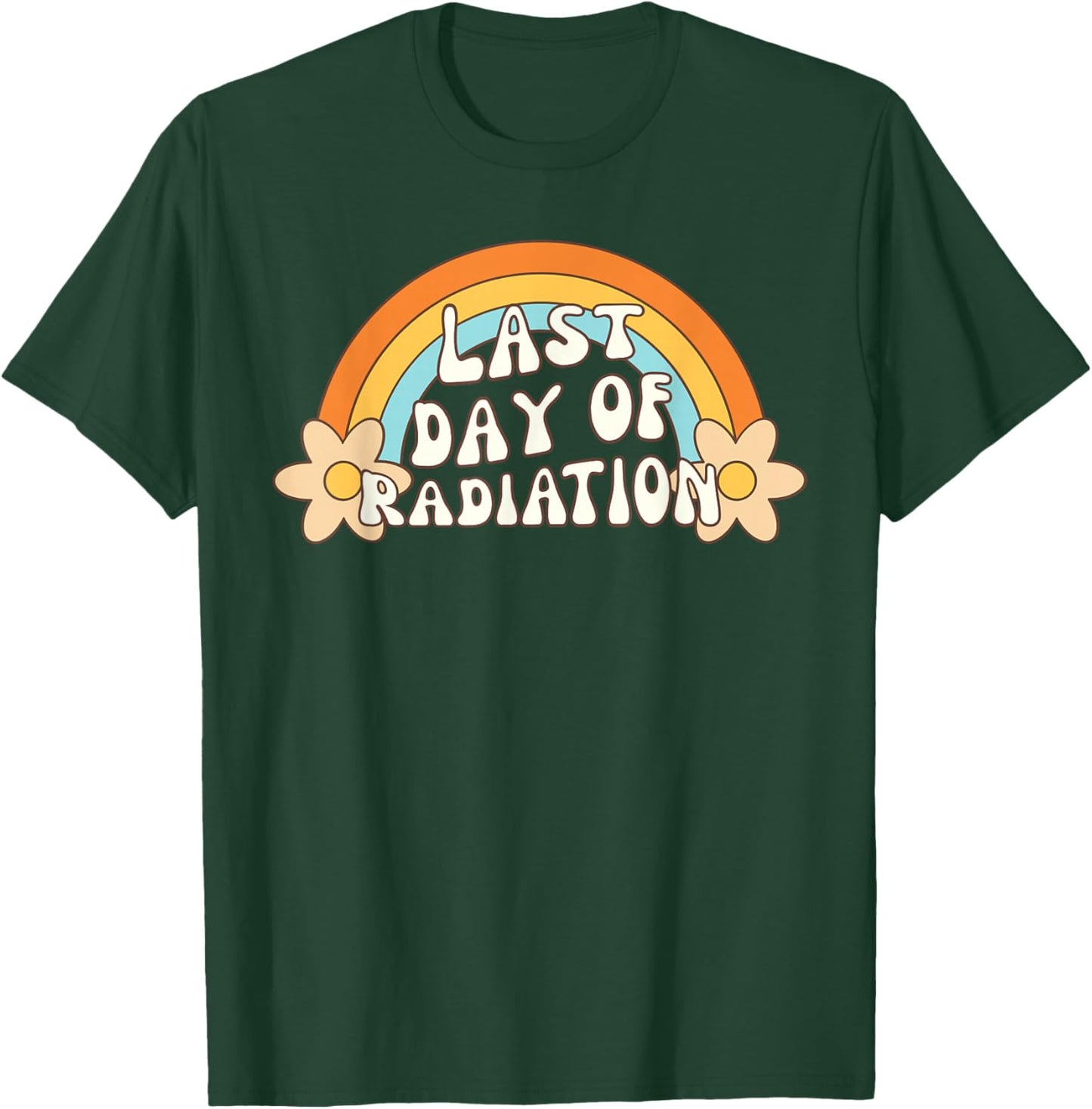 Last Day of Radiation Survived Retro T-Shirt - T-Shirt | Forest